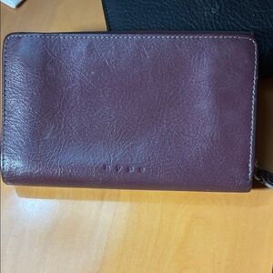 Hype Burgundy Leather Wallet